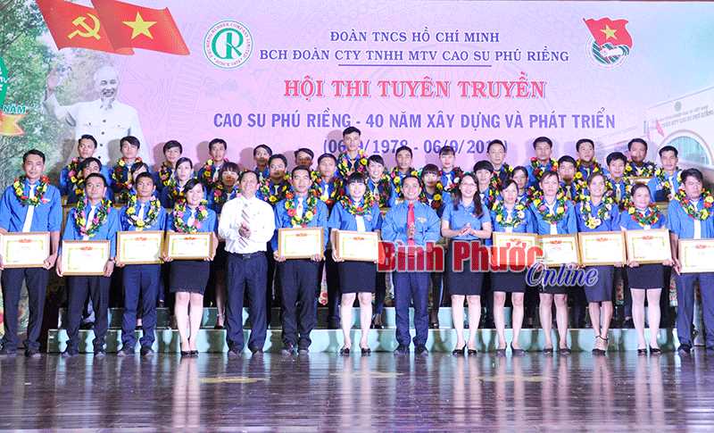 Dấu ấn tuổi trẻ Cao su Phú Riềng Dấu ấn tuổi trẻ Cao su Phú Riềng