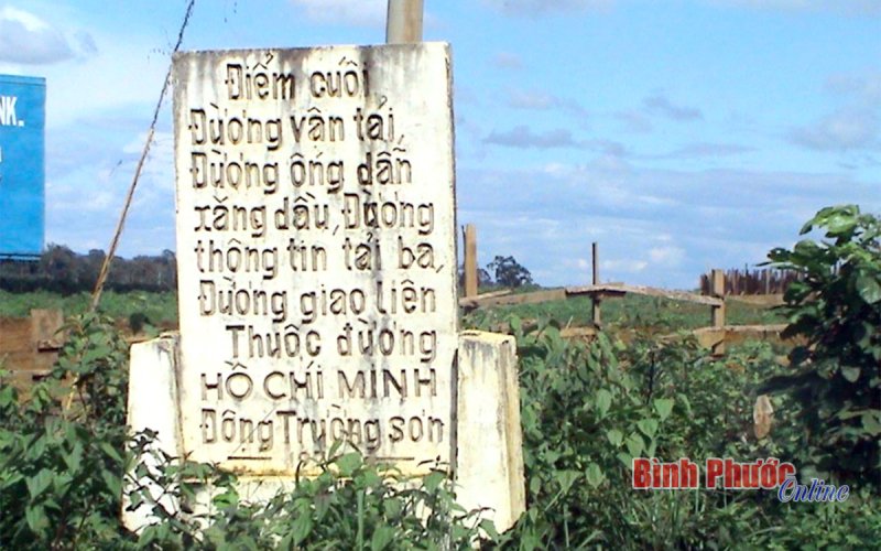 Đường Trường Sơn ở Bình Phước