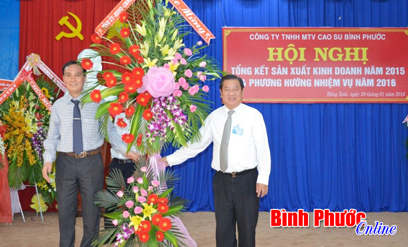 Năm 2015, cao su Bình Phước khai thác đạt 106% kế hoạch Năm 2015, cao su Bình Phước khai thác đạt 106% kế hoạch