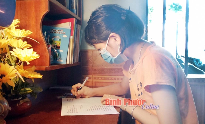 Thiếu nhi Đồng Phú tri ân lực lượng phòng, chống đại dịch Thiếu nhi Đồng Phú tri ân lực lượng phòng, chống đại dịch