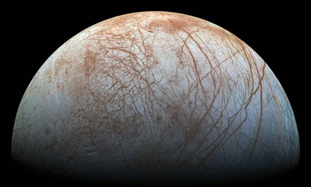 Bằng chứng mới về nước trên Mặt trăng Europa của Sao Mộc Bằng chứng mới về nước trên Mặt trăng Europa của Sao Mộc