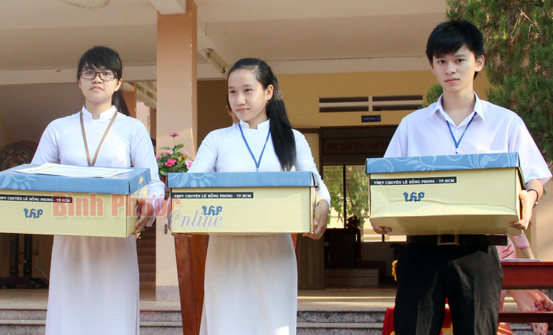 Gặp gỡ 3 học sinh đạt giải nhất kỳ thi Olympic 30-4