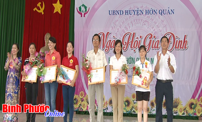 Huyện Hớn Quản tổ chức Ngày hội Gia đình năm 2016 Huyện Hớn Quản tổ chức Ngày hội Gia đình năm 2016