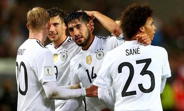 Tuyển Đức kết thúc vòng loại World Cup 2018 với số điểm tuyệt đối Tuyển Đức kết thúc vòng loại World Cup 2018 với số điểm tuyệt đối