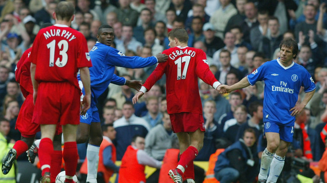Tám chiếc thẻ đỏ trong sự nghiệp của Gerrard Tám chiếc thẻ đỏ trong sự nghiệp của Gerrard