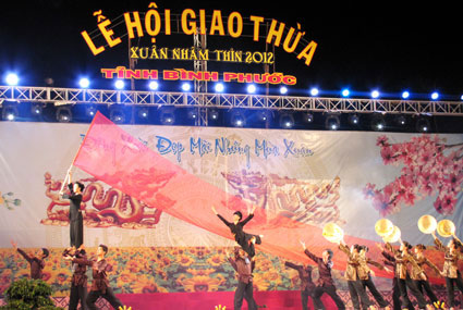 Tưng bừng lễ hội giao thừa xuân Nhâm Thìn 2012