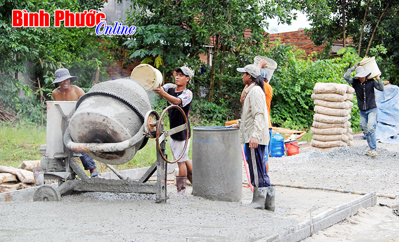Giai đoạn 2011-2015: Đồng Xoài có 1 xã đạt chuẩn NTM