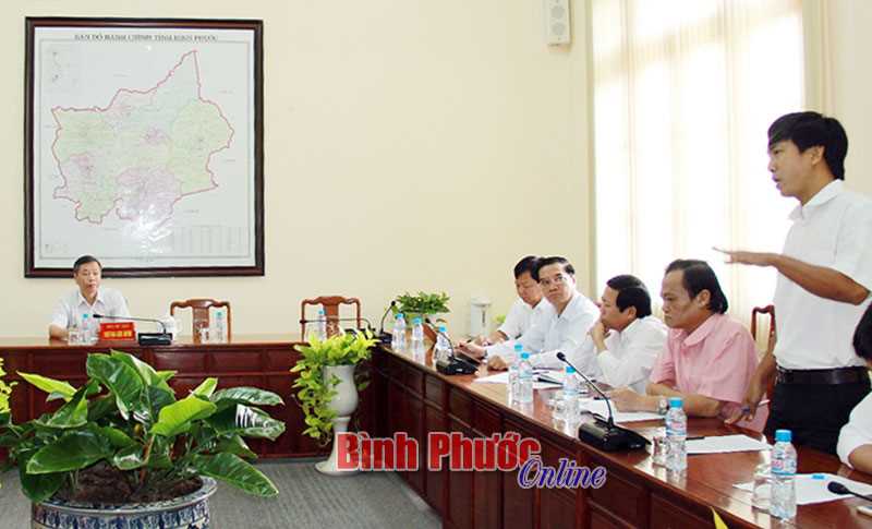 Giải quyết tồn tại Dự án thủy lợi Phước Hòa
