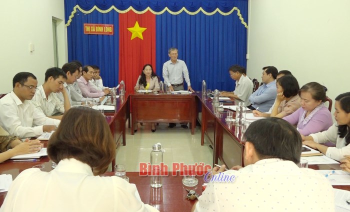 Thường trực HĐND thị xã Bình Long giao ban quý III-2020