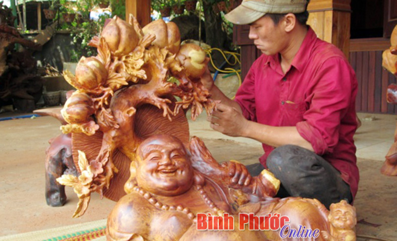 Để nghề mộc mỹ nghệ có chỗ đứng vững chắc Để nghề mộc mỹ nghệ có chỗ đứng vững chắc