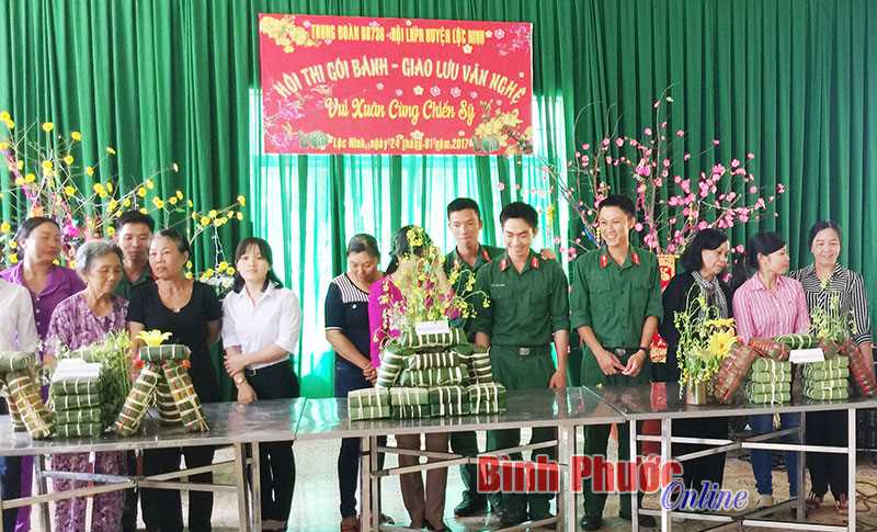Vui xuân cùng chiến sĩ Tiểu đoàn 208