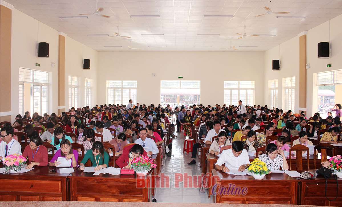 234 thí sinh thi giáo viên giỏi tiểu học 234 thí sinh thi giáo viên giỏi tiểu học