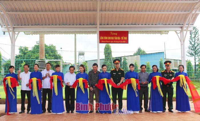 Khánh thành công trình văn hóa, thể thao trong cơ sở tôn giáo Khánh thành công trình văn hóa, thể thao trong cơ sở tôn giáo
