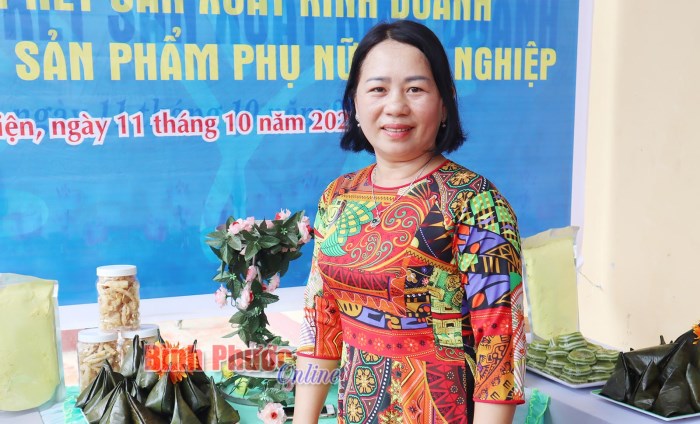 Cán bộ phụ nữ nhiệt huyết, năng động Cán bộ phụ nữ nhiệt huyết, năng động