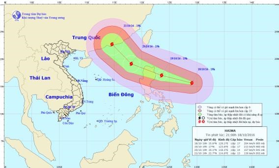 Siêu bão mới đang hoạt động trên vùng biển ngoài khơi Philippines Siêu bão mới đang hoạt động trên vùng biển ngoài khơi Philippines