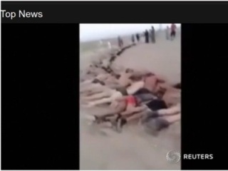 IS tung video hành quyết 250 binh sĩ Syria lên Youtube IS tung video hành quyết 250 binh sĩ Syria lên Youtube