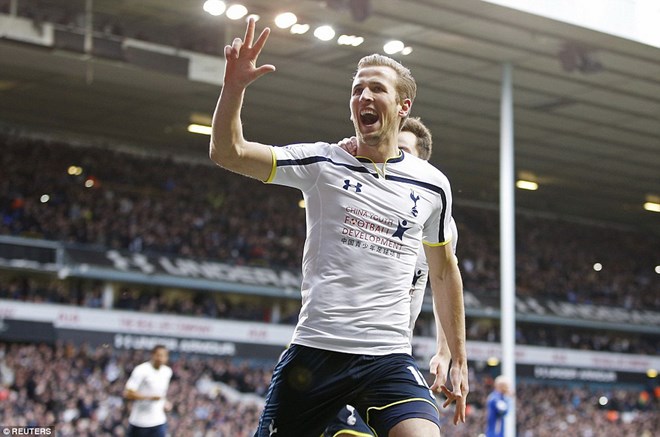 Harry Kane khiến các ngôi sao" hít khói" ở cuộc đua Vua phá lưới