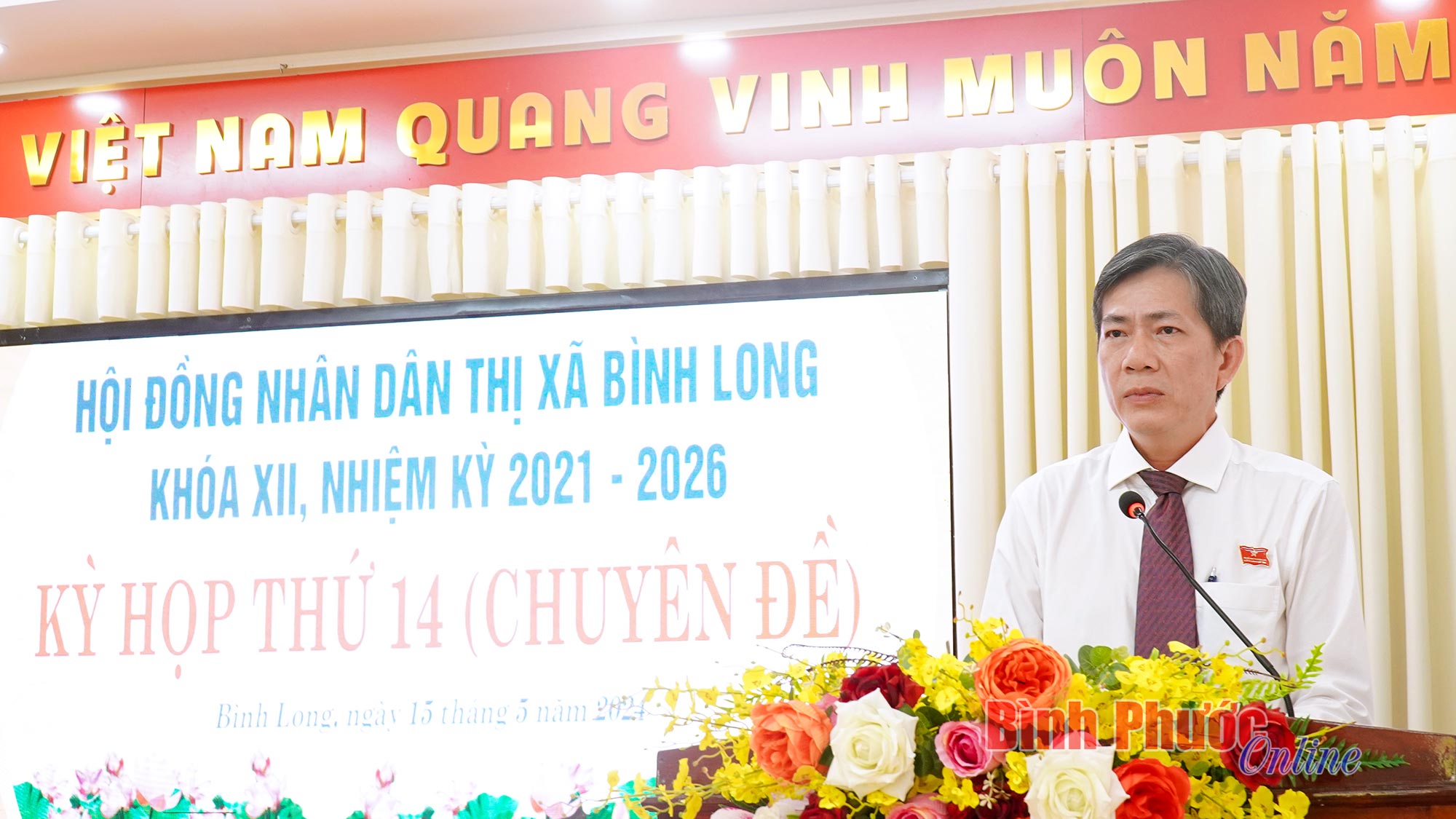 HĐND thị xã Bình Long họp chuyên đề