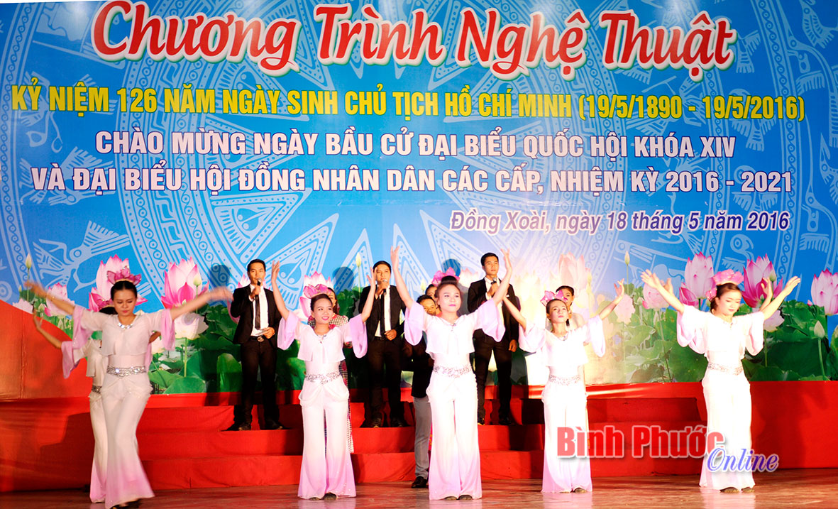 Chương trình nghệ thuật “Chúng con dâng tiếng hát lên Người”