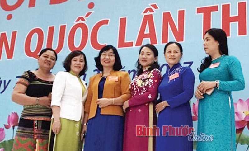 Chị Điểu Thị Chôm nhiệt tình với công tác hội