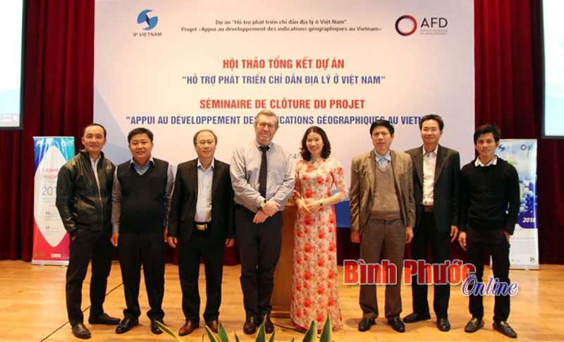 Tổng kết dự án hỗ trợ phát triển chỉ dẫn địa lý ở Việt Nam Tổng kết dự án hỗ trợ phát triển chỉ dẫn địa lý ở Việt Nam
