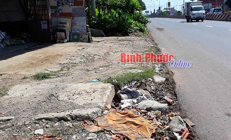 Hố ga bị bít lấp