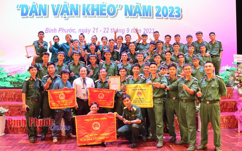 Bộ Chỉ huy Quân sự tỉnh Bình Phước nhất toàn đoàn hội thi dân vận khéo tỉnh Bình Phước Bộ Chỉ huy Quân sự tỉnh Bình Phước nhất toàn đoàn hội thi dân vận khéo tỉnh Bình Phước