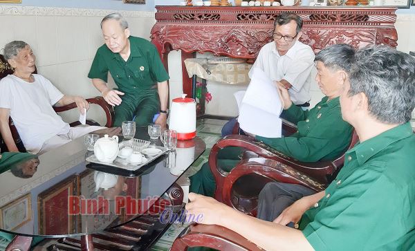 Hội cựu chiến binh tỉnh trao quà tri ân