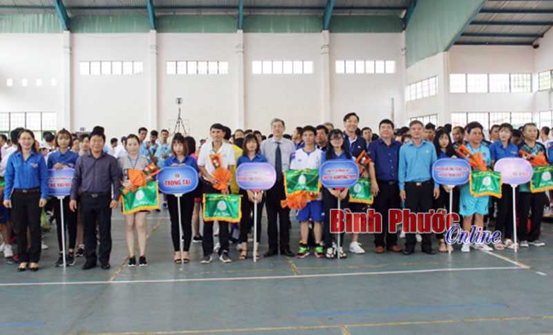 Khai mạc hội thao ngành cao su năm 2018