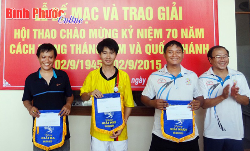 Hội thao chào mừng 70 năm Cách mạng tháng Tám và Quốc khánh 2-9 Hội thao chào mừng 70 năm Cách mạng tháng Tám và Quốc khánh 2-9