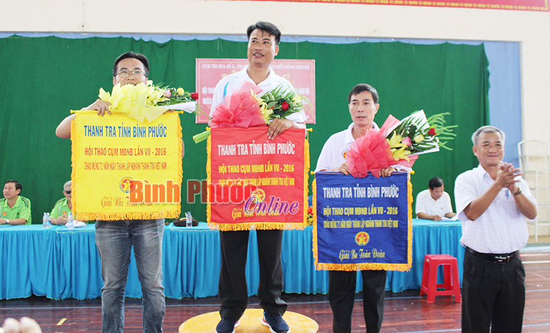 Hội thao lần thứ 7 Cụm thanh tra các tỉnh miền Đông Nam bộ năm 2016: Bình Phước nhất toàn đoàn Hội thao lần thứ 7 Cụm thanh tra các tỉnh miền Đông Nam bộ năm 2016: Bình Phước nhất toàn đoàn