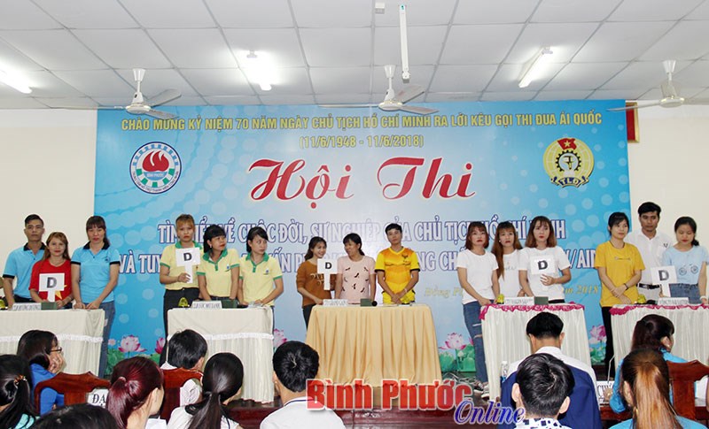 Hội thi hữu ích với công nhân Hội thi hữu ích với công nhân