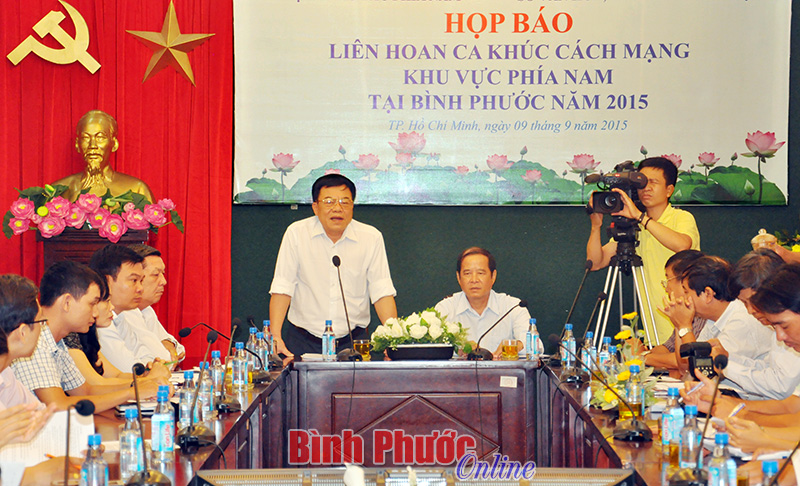 17 đoàn tham gia liên hoan ca khúc cách mạng khu vực phía Nam tại Bình Phước