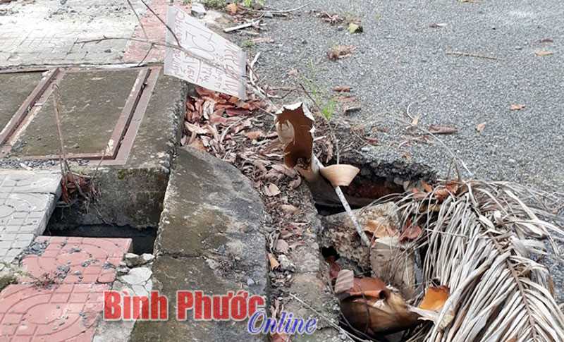 Hố sâu trên đường Hoàng Hoa Thám Hố sâu trên đường Hoàng Hoa Thám