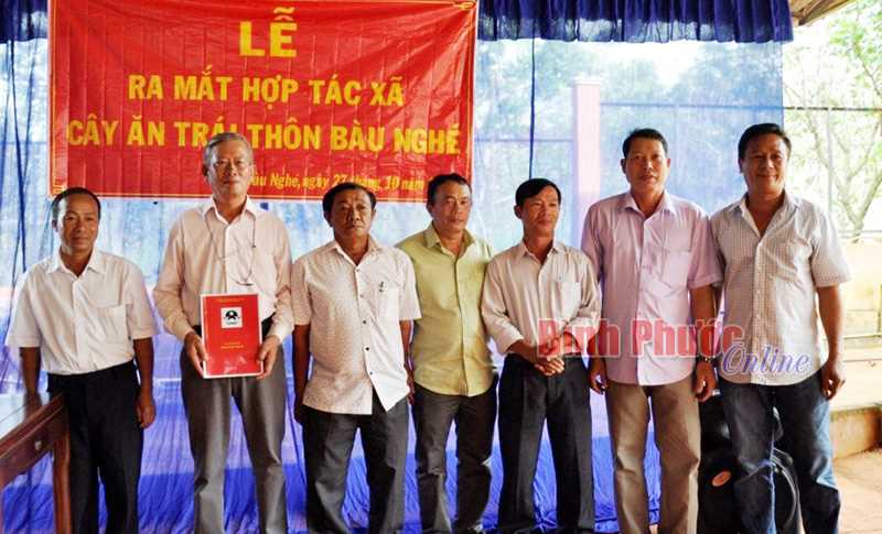Phước Long có HTX cây ăn trái đầu tiên Phước Long có HTX cây ăn trái đầu tiên