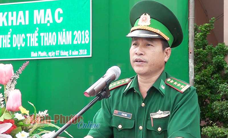Hội thao thể dục thể thao biên phòng Bình Phước năm 2018