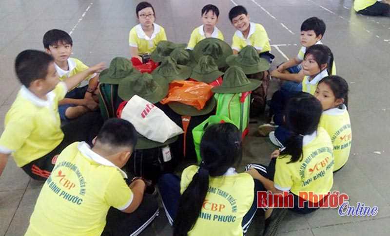 Huấn luyện kỹ năng sống “Chiến sĩ nhỏ Điện Biên”