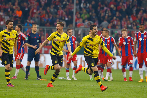 Dortmund phá giấc mơ ăn ba của Bayern Munich Dortmund phá giấc mơ ăn ba của Bayern Munich