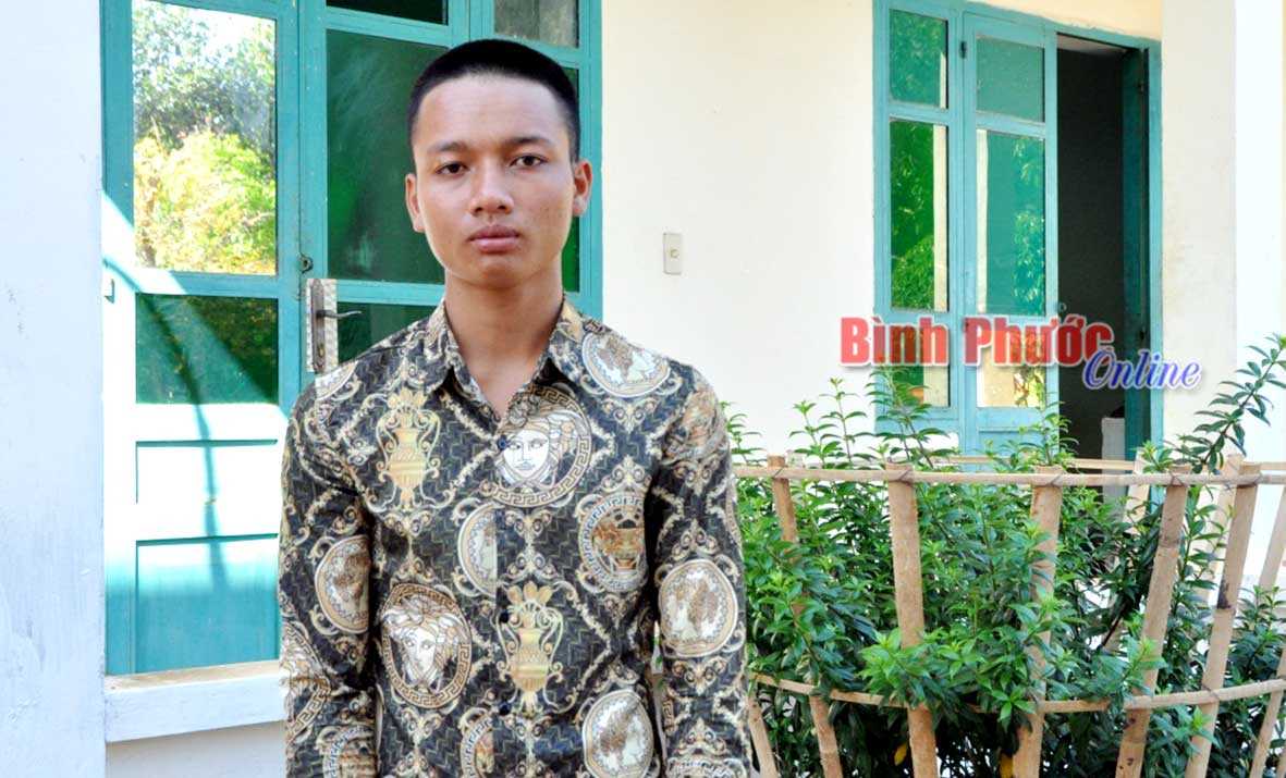 Điểu Chương tự hào khi được vào bộ đội Điểu Chương tự hào khi được vào bộ đội