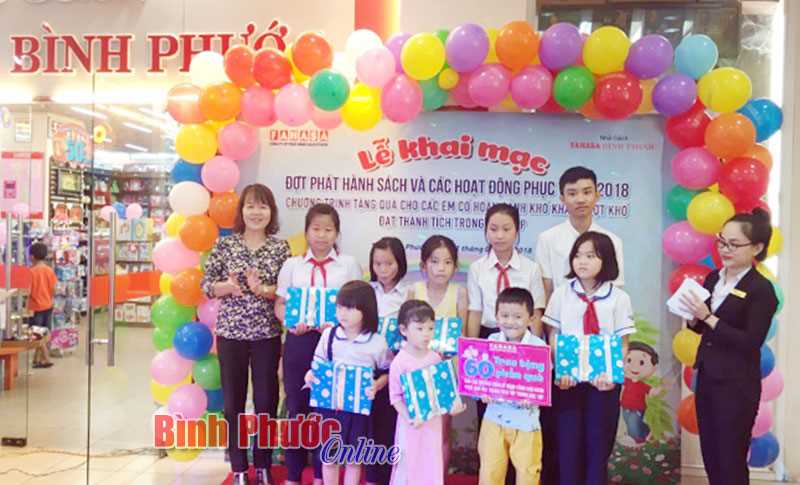 Fahasa Bình Phước khai trương hoạt động hè 2018 Fahasa Bình Phước khai trương hoạt động hè 2018