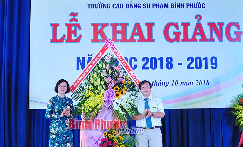 Trường cao đẳng Sư phạm khai giảng năm học 2018-2019 Trường cao đẳng Sư phạm khai giảng năm học 2018-2019