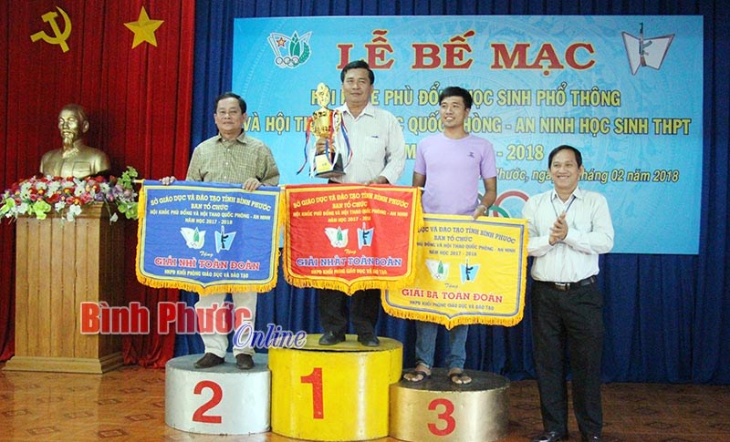 THPT chuyên Bình Long nhất toàn đoàn hội khỏe Phù Đổng khối các trường THPT THPT chuyên Bình Long nhất toàn đoàn hội khỏe Phù Đổng khối các trường THPT