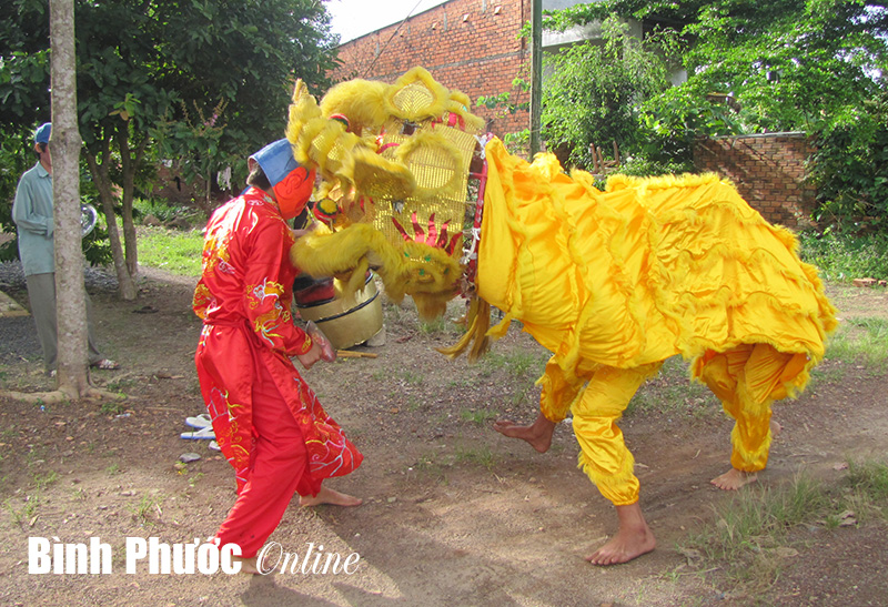 Gìn giữ nét đẹp nghệ thuật múa lân truyền thống Gìn giữ nét đẹp nghệ thuật múa lân truyền thống