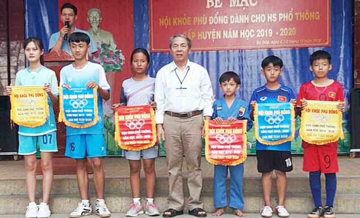 BÙ ĐỐP: Hơn 400 VĐV tham gia hội khỏe Phù Đổng