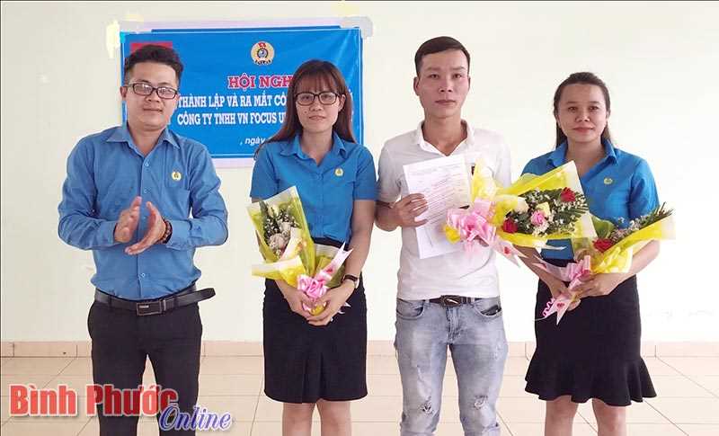 Thành lập CĐCS Công ty TNHH Việt Nam Focus Underwear Asist Thành lập CĐCS Công ty TNHH Việt Nam Focus Underwear Asist