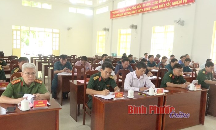 Chơn Thành: Phát động đợt thi đua cao điểm trong LLVT huyện Chơn Thành: Phát động đợt thi đua cao điểm trong LLVT huyện