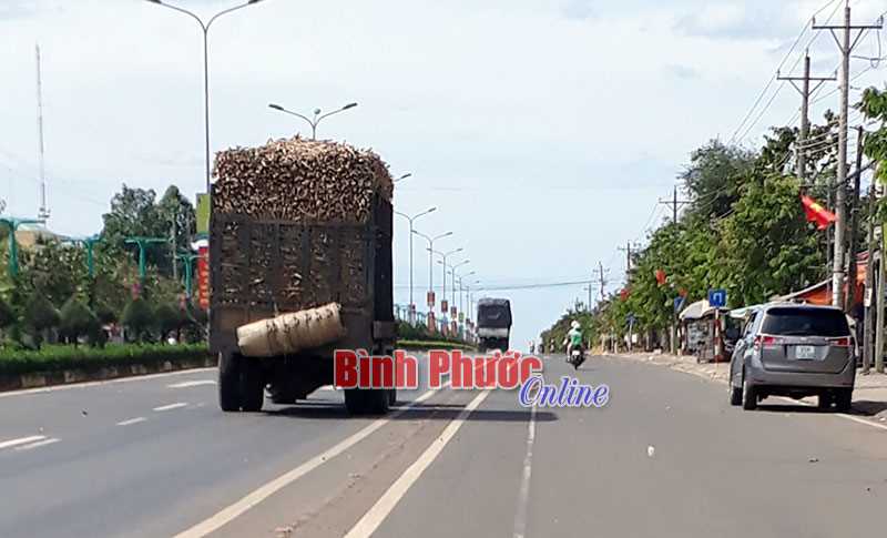 Xe máy kéo tung hoành trên quốc lộ Xe máy kéo tung hoành trên quốc lộ