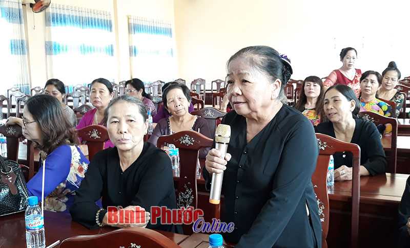 Nhiều thông tin từ diễn đàn “Lắng nghe phụ nữ nói” Nhiều thông tin từ diễn đàn “Lắng nghe phụ nữ nói”