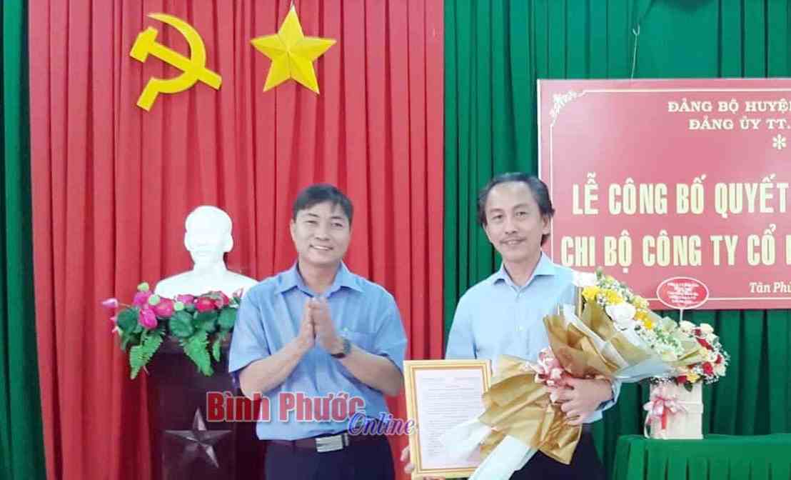 Thành lập Chi bộ Công ty cổ phần Kim Tín MDF Thành lập Chi bộ Công ty cổ phần Kim Tín MDF
