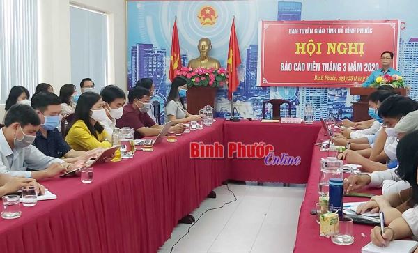 Hội nghị trực tuyến báo cáo viên tháng 3-2020 Hội nghị trực tuyến báo cáo viên tháng 3-2020